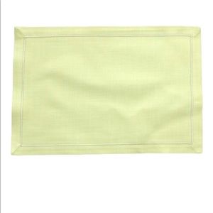 Pea Solid Dining  Table Placemats and Napkins